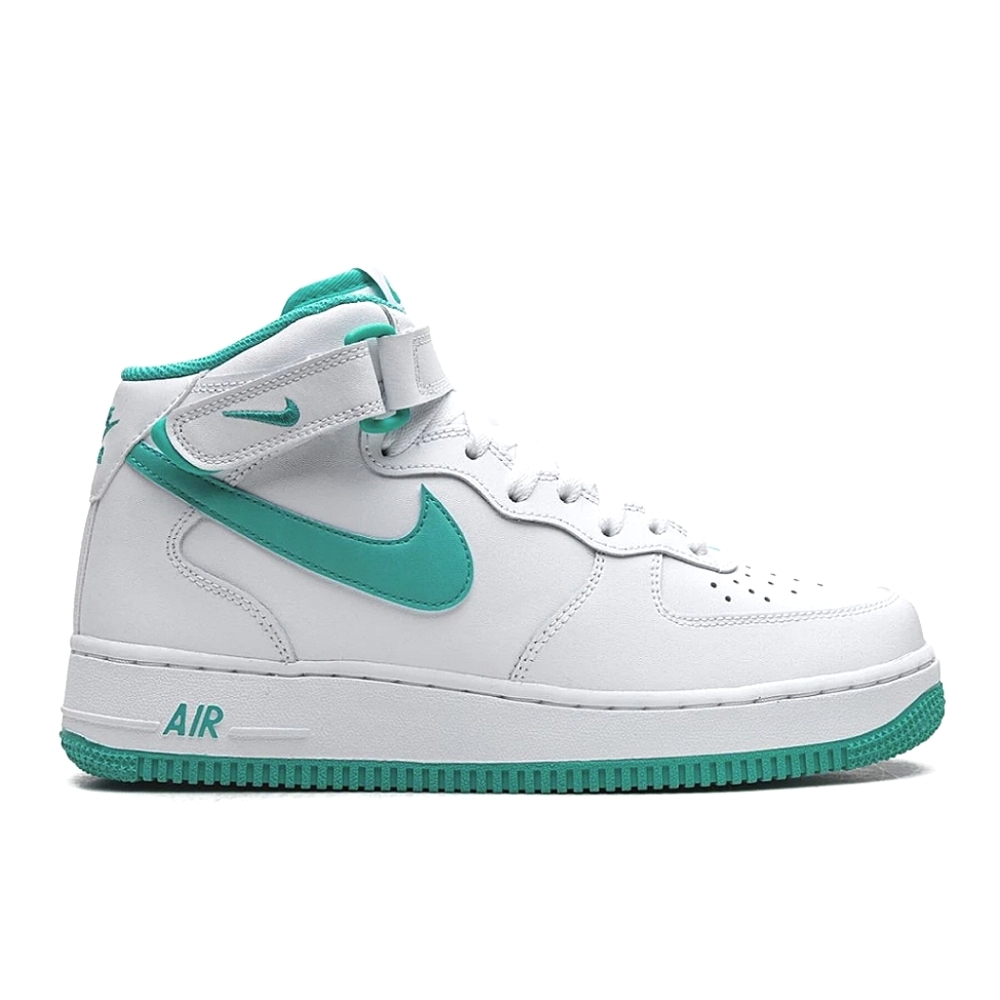 Nike Air Force Mid White Clear Jade